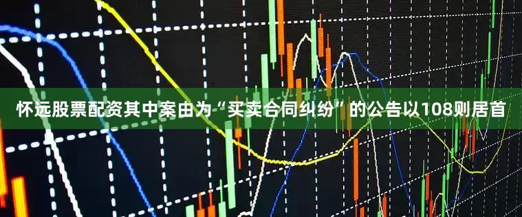 怀远股票配资其中案由为“买卖合同纠纷”的公告以108则居首