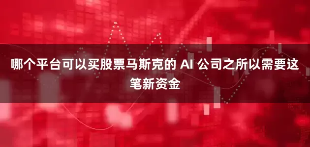 哪个平台可以买股票马斯克的 AI 公司之所以需要这笔新资金