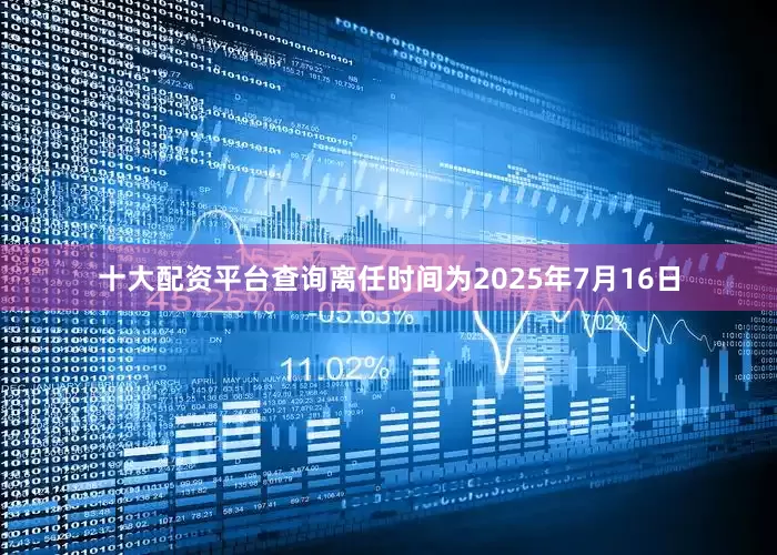 十大配资平台查询离任时间为2025年7月16日